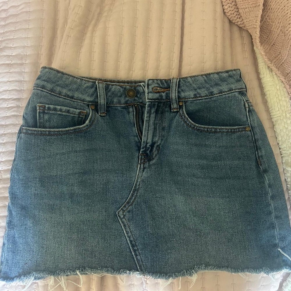 PacSun Classic Blue Mini Skirt